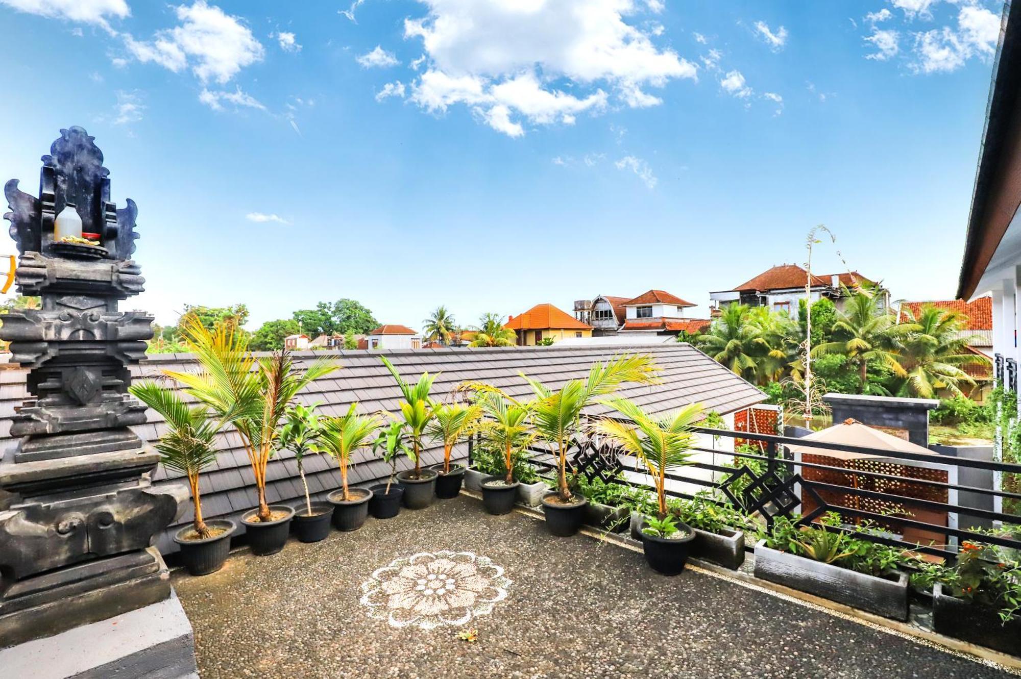 White Blue House 7 -Pvt Room, Shared Pool&Kitchen Ubud  Exterior photo